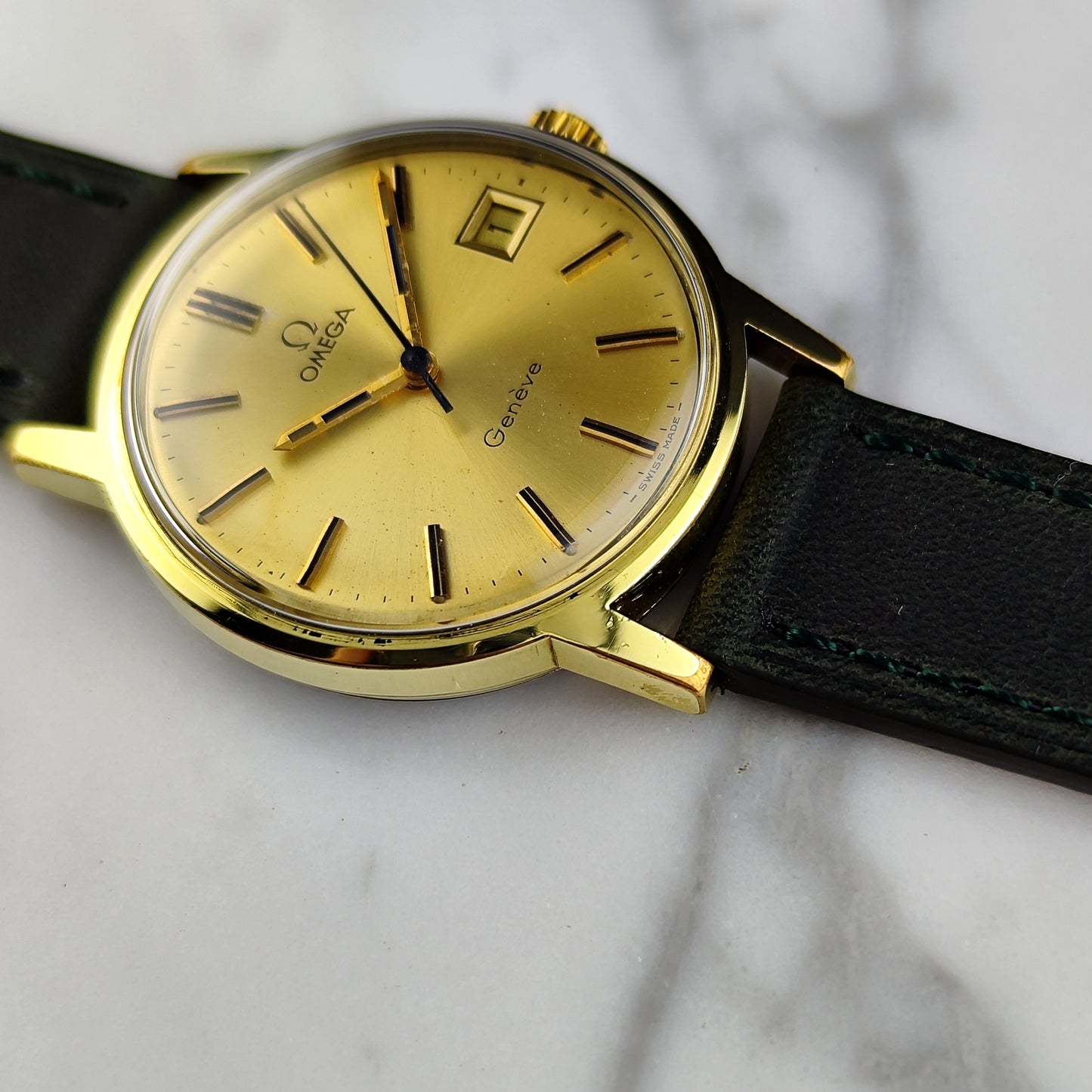 OMEGA Genéve Gold Sunburst Dial 1971 [REF. 136.0098]