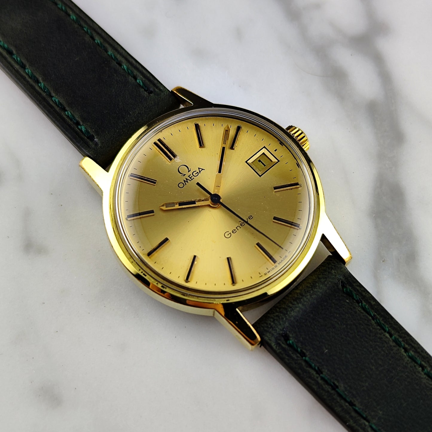 OMEGA Genéve Gold Sunburst Dial 1971 [REF. 136.0098]