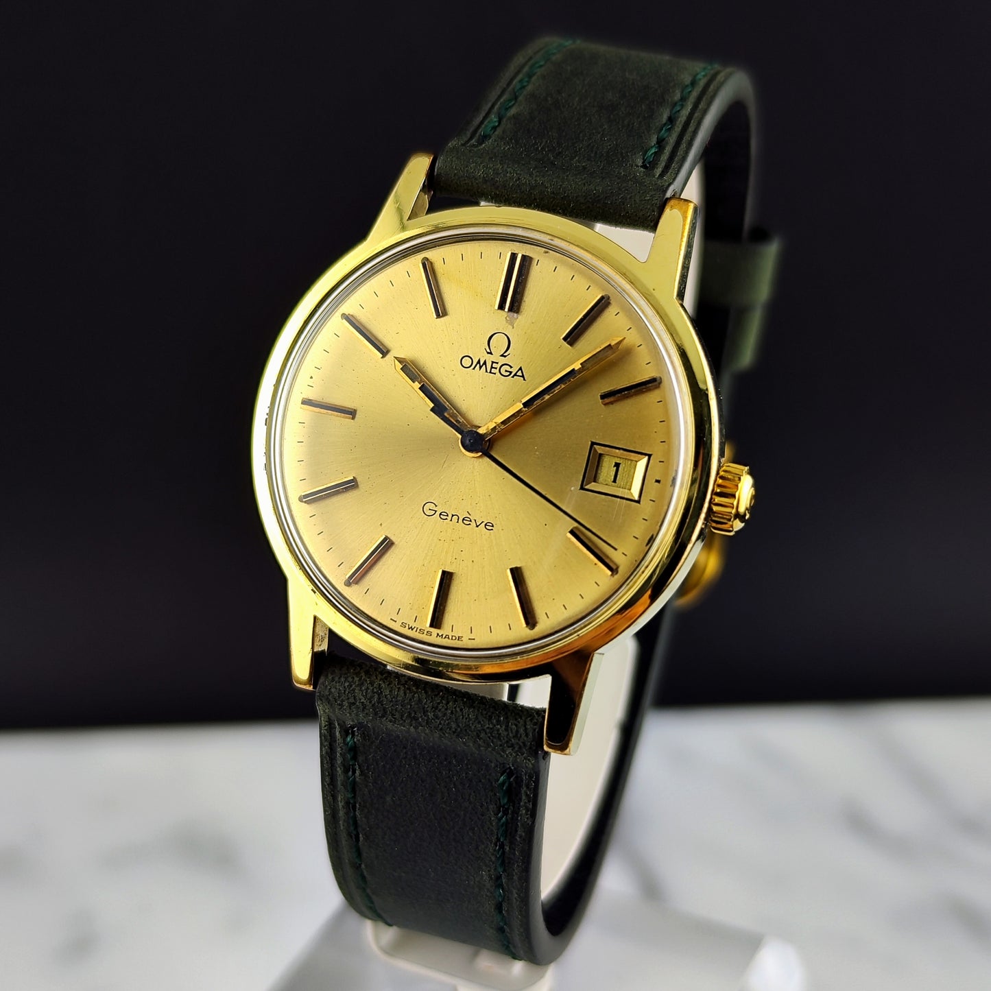 OMEGA Genéve Gold Sunburst Dial 1971 [REF. 136.0098]