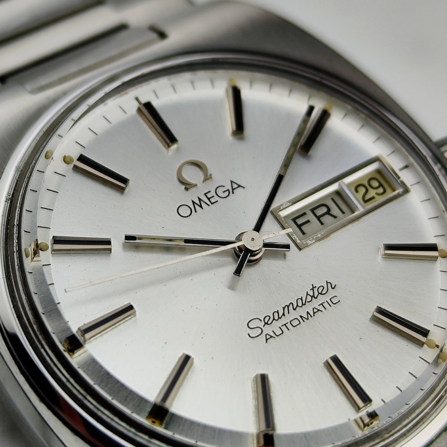 OMEGA Seamaster Automatic Day-Date Mint Silver Dial [REF. 166.0216]