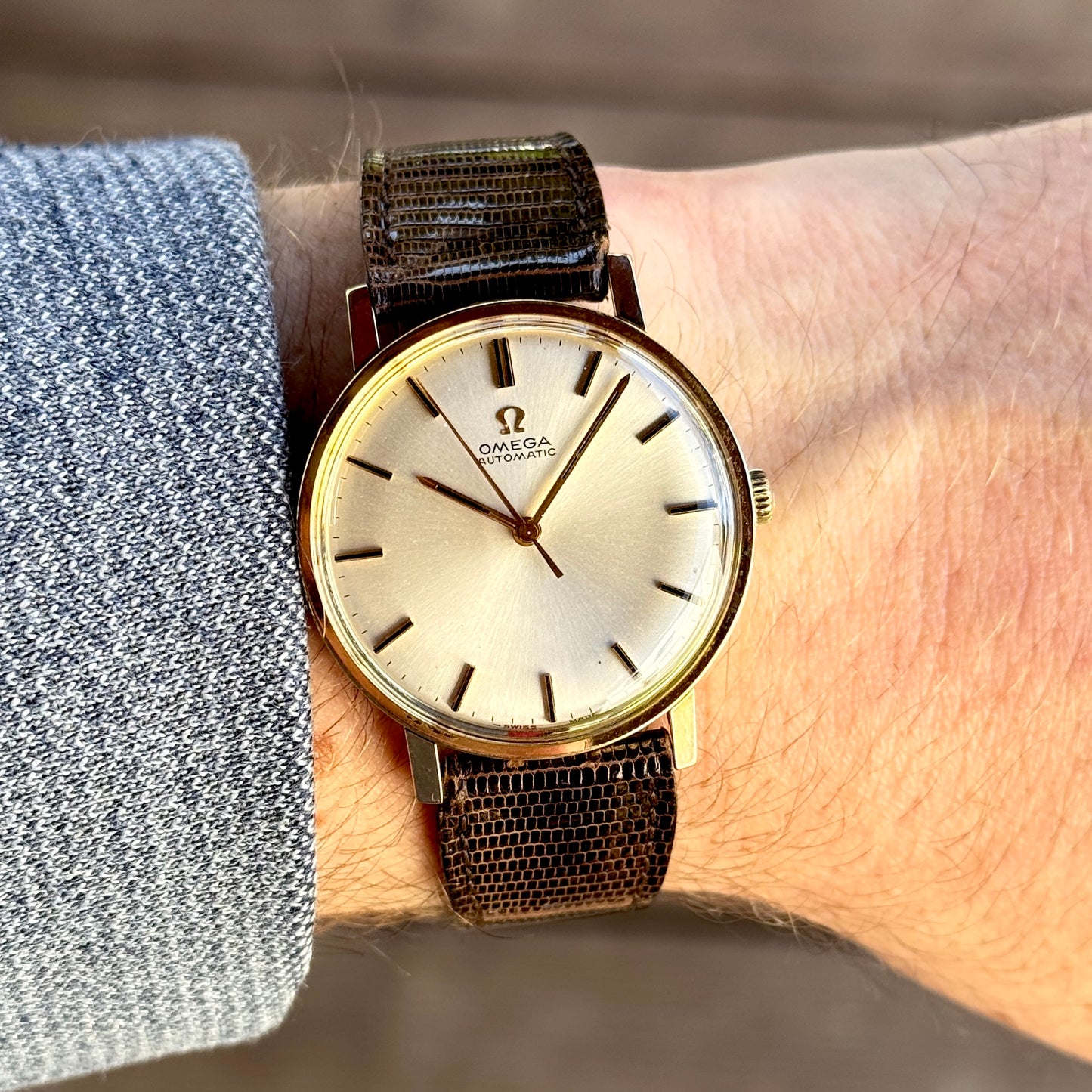 OMEGA Automatic Gold White Dial Mint+ 1965 Serviced 03/2026 [REF. 161.009]