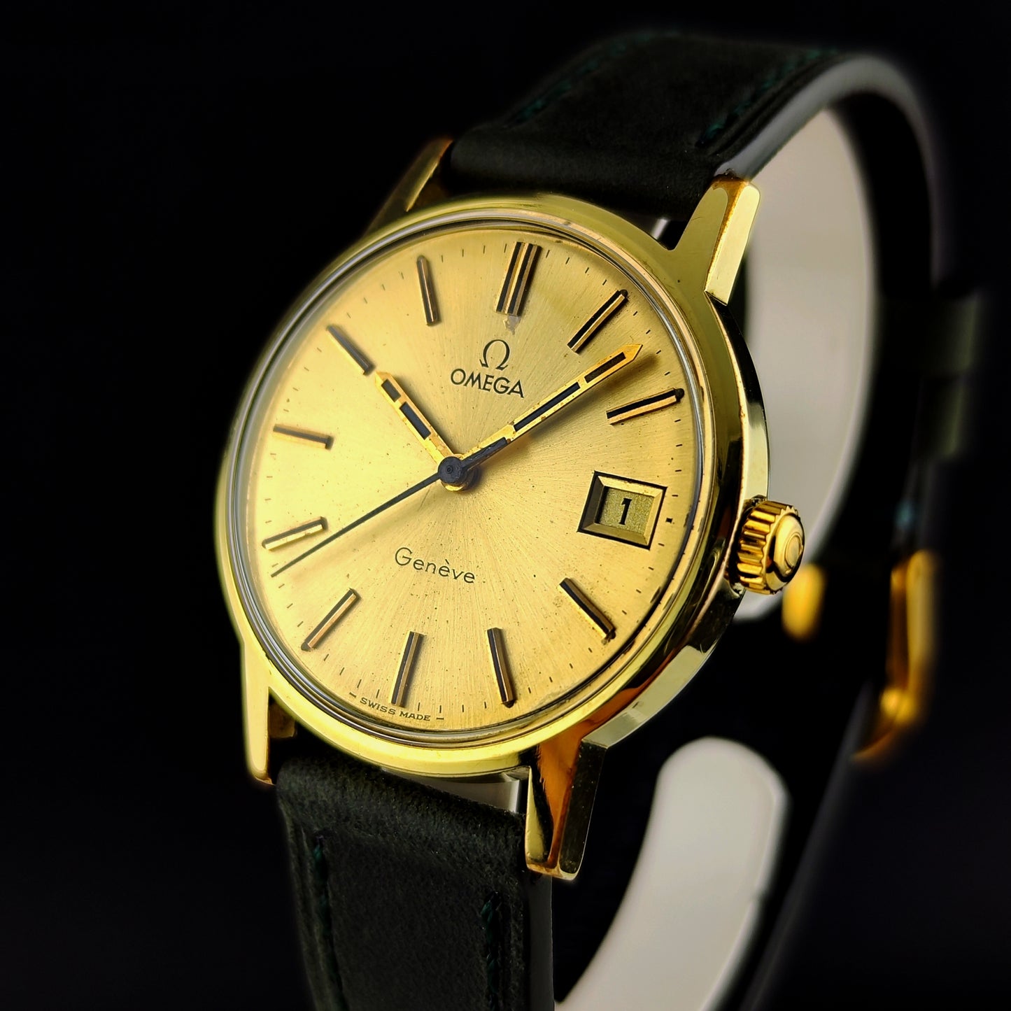 OMEGA Genéve Gold Sunburst Dial 1971 [REF. 136.0098]
