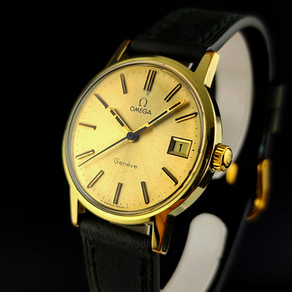 OMEGA Genéve Gold Sunburst Dial 1971 [REF. 136.0098]