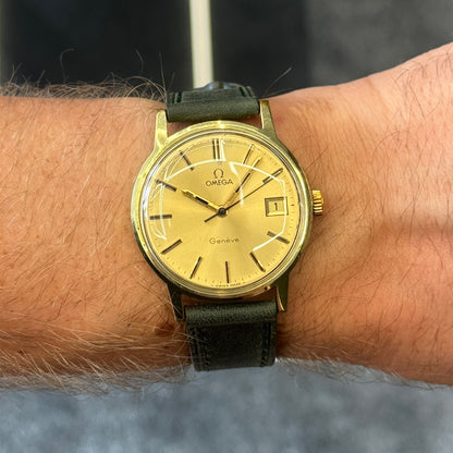 OMEGA Genéve Gold Sunburst Dial 1971 [REF. 136.0098]