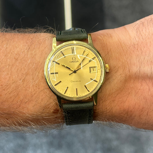 OMEGA Genéve Gold Sunburst Dial 1971 [REF. 136.0098]