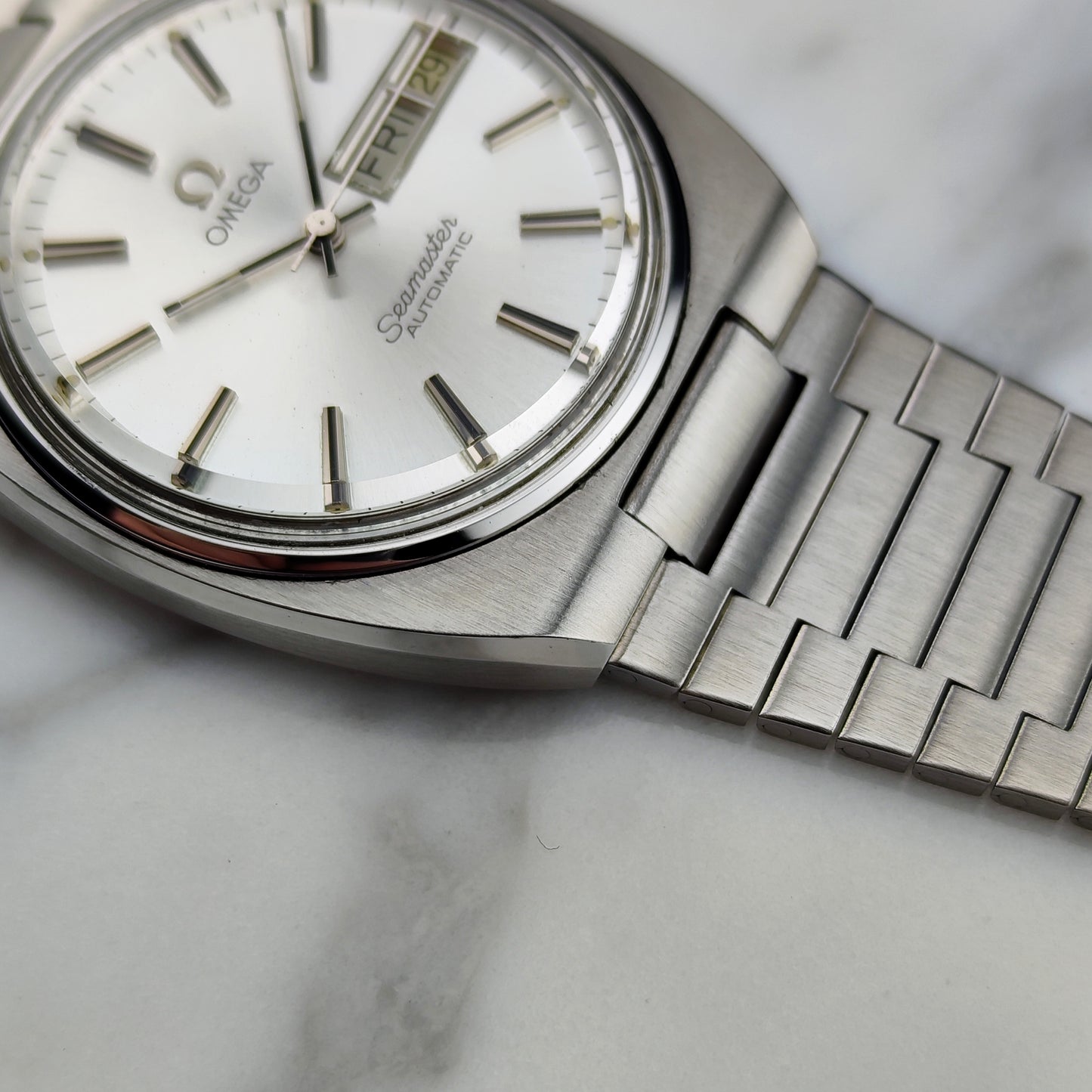 OMEGA Seamaster Automatic Day-Date Mint Silver Dial [REF. 166.0216]