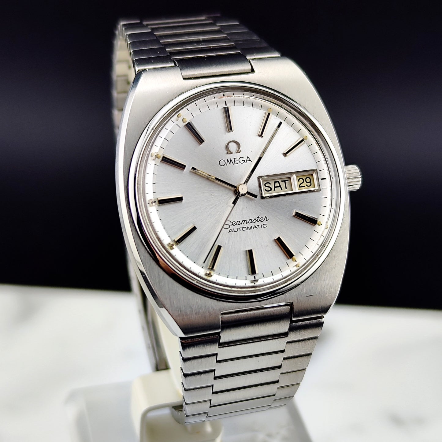 OMEGA Seamaster Automatic Day-Date Mint Silver Dial [REF. 166.0216]