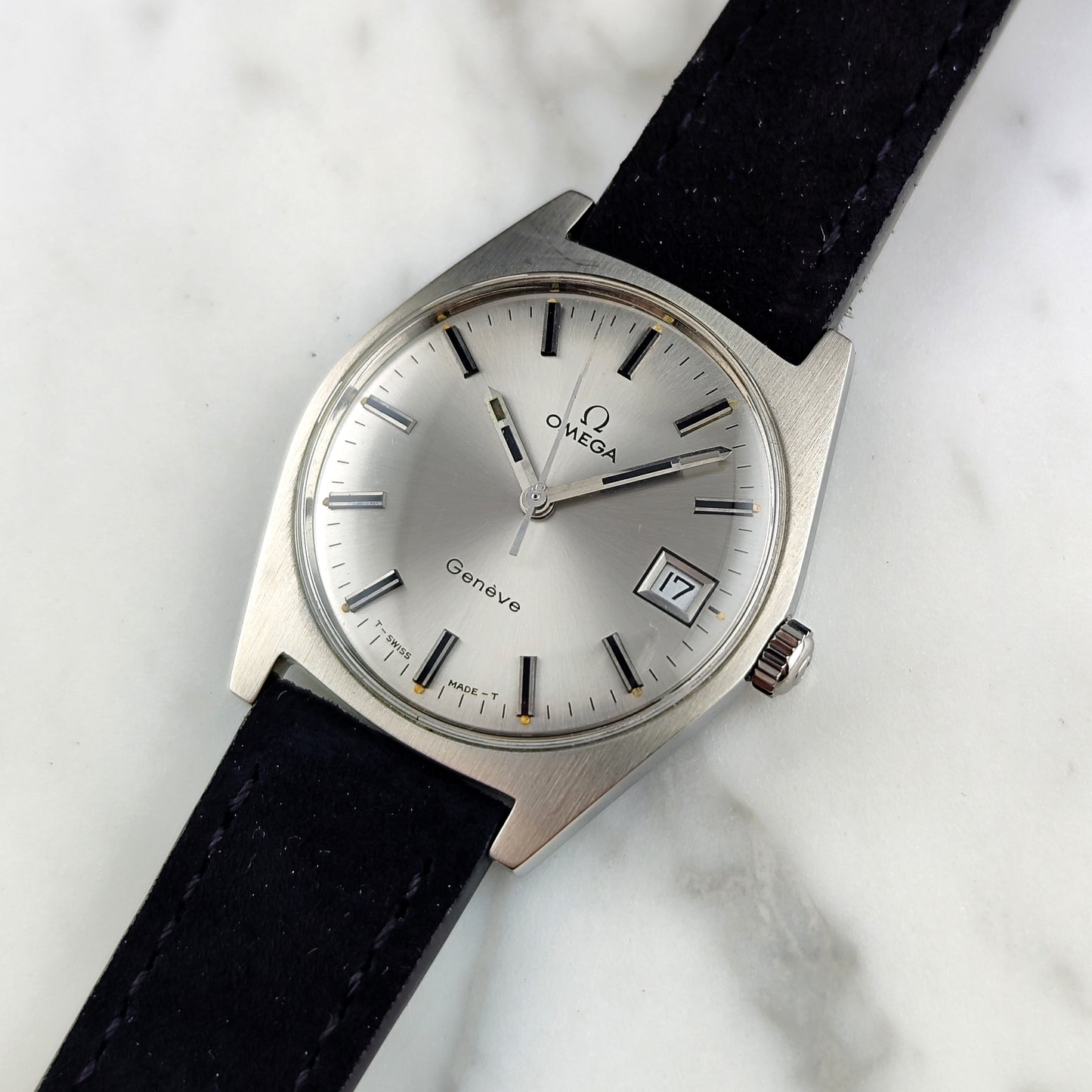 OMEGA Genéve Silver Dial Date 1970 Serviced 03/2026 [REF. 136.041]
