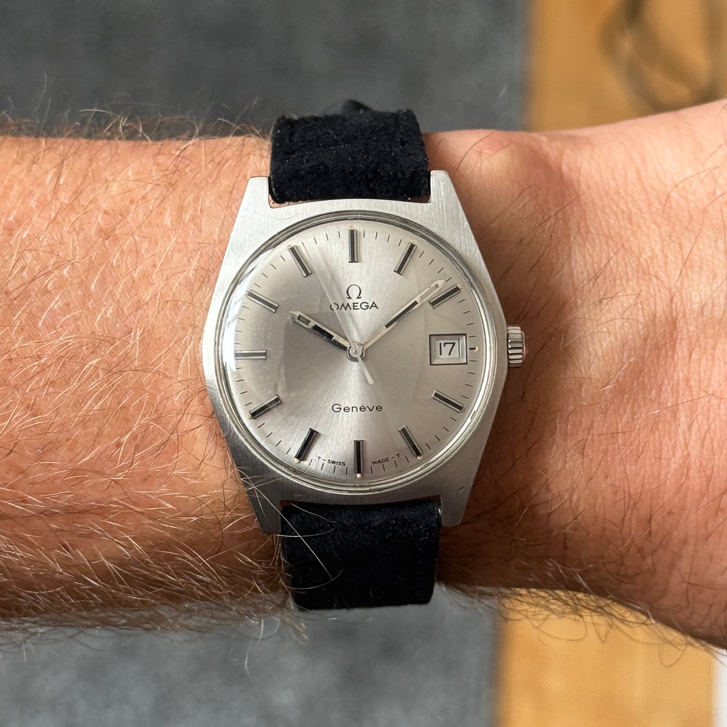 OMEGA Genéve Silver Dial Date 1970 Serviced 03/2026 [REF. 136.041]