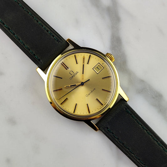 OMEGA Genéve Gold Sunburst Dial 1971 [REF. 136.0098]