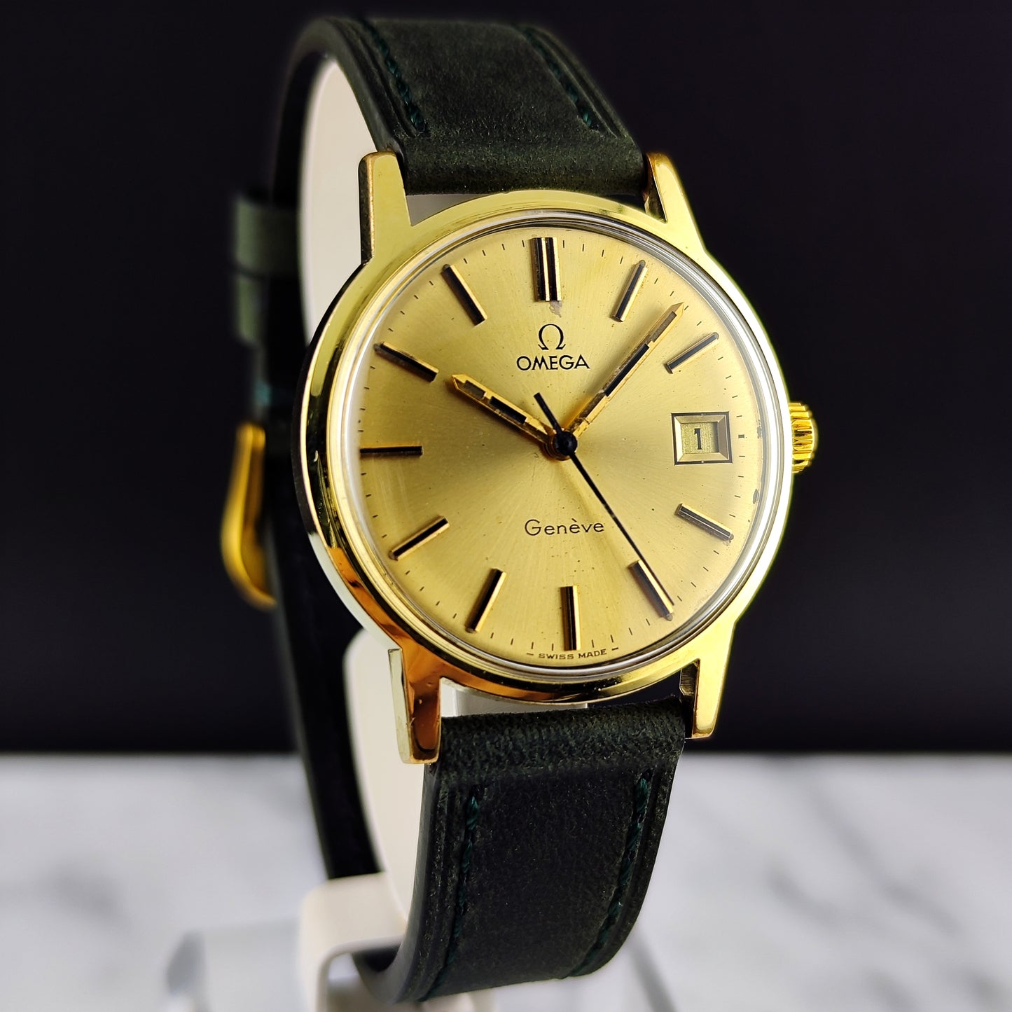 OMEGA Genéve Gold Sunburst Dial 1971 [REF. 136.0098]