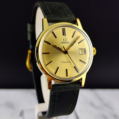 OMEGA Genéve Gold Sunburst Dial 1971 [REF. 136.0098]