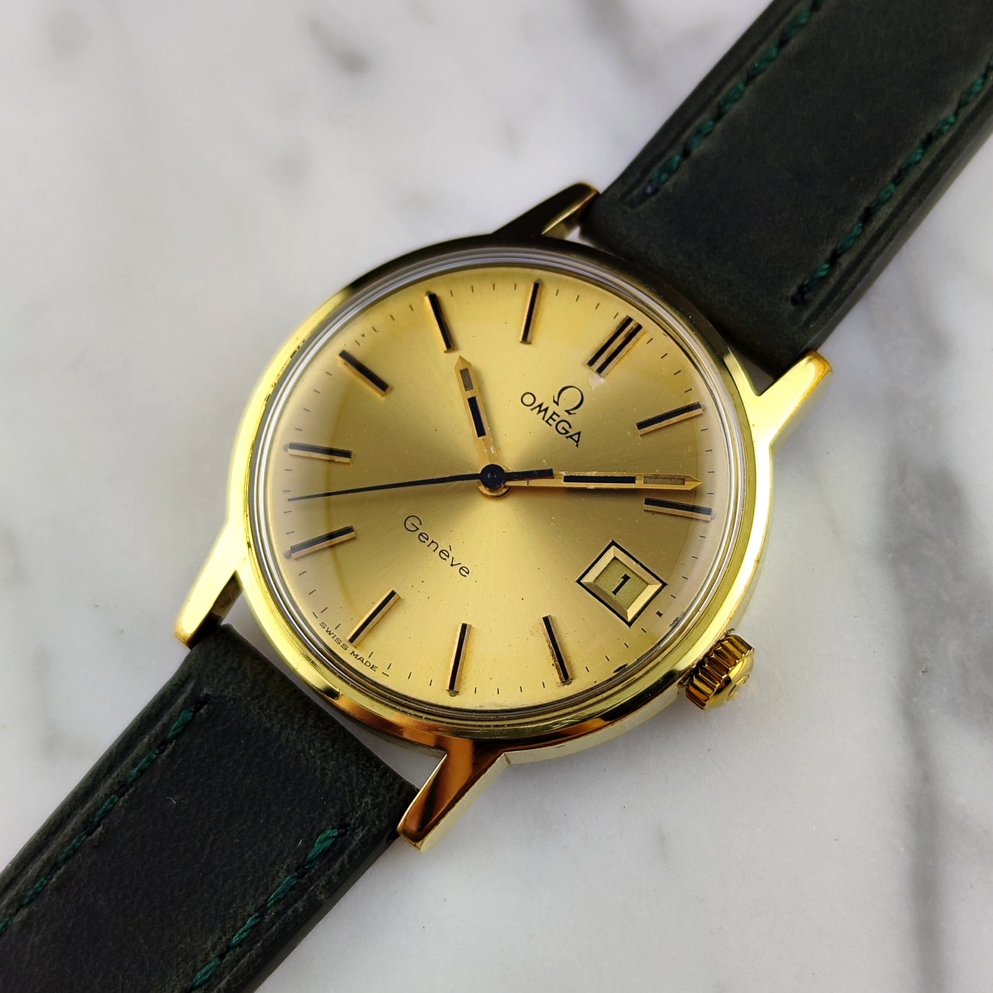 OMEGA Genéve Gold Sunburst Dial 1971 [REF. 136.0098]