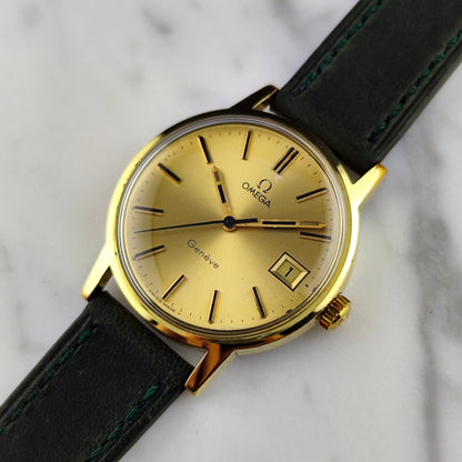 OMEGA Genéve Gold Sunburst Dial 1971 [REF. 136.0098]