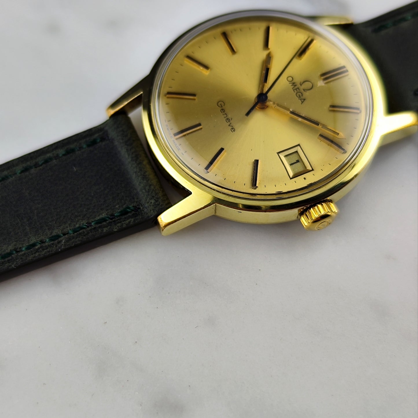 OMEGA Genéve Gold Sunburst Dial 1971 [REF. 136.0098]