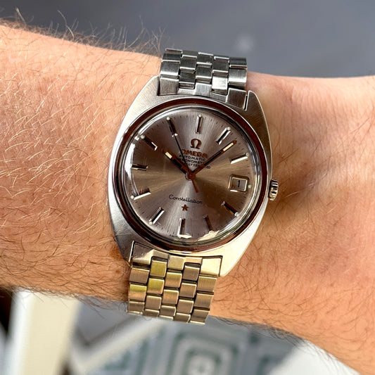 OMEGA Constellation C-Shape Rare Steel Bracelet Config 1966 [REF. 168.017]