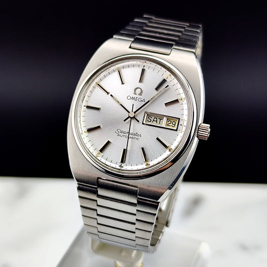 OMEGA Seamaster Automatic Day-Date Mint Silver Dial [REF. 166.0216]