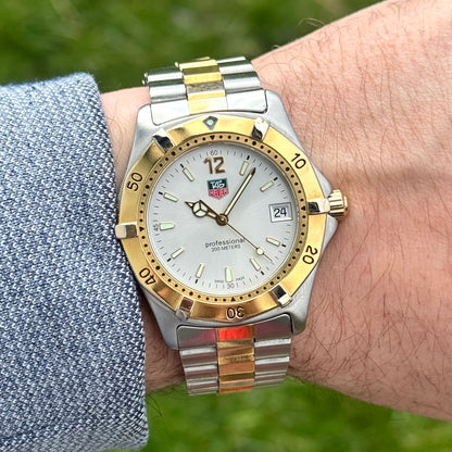 TAG HEUER Professional 2000 Diver Two-Tone Waterproof Service [REF. WK1120]