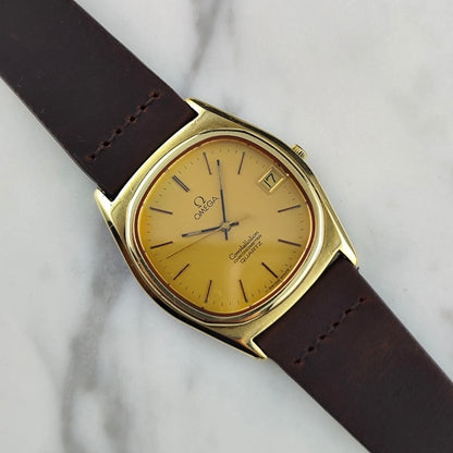 Omega Constellation Chronometer Quartz Gold 1978 [REF. 198.0125]