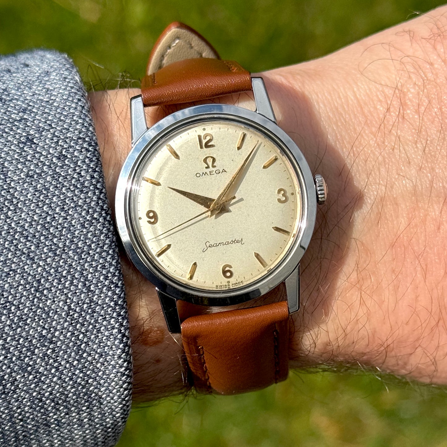 OMEGA Seamaster Rare White Number Dial 1961 [REF. 14759]