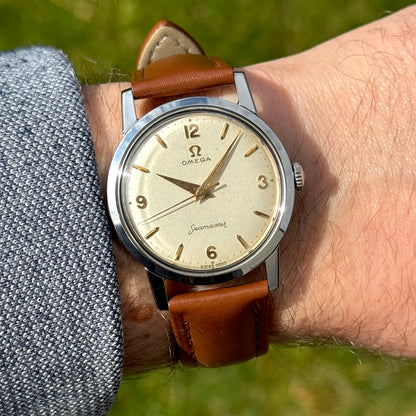 OMEGA Seamaster Rare White Number Dial 1961 [REF. 14759]