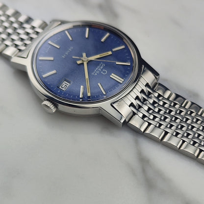 OMEGA Genéve Blue Sparkle Dial Serviced 01/2026 [REF. 166.0163]