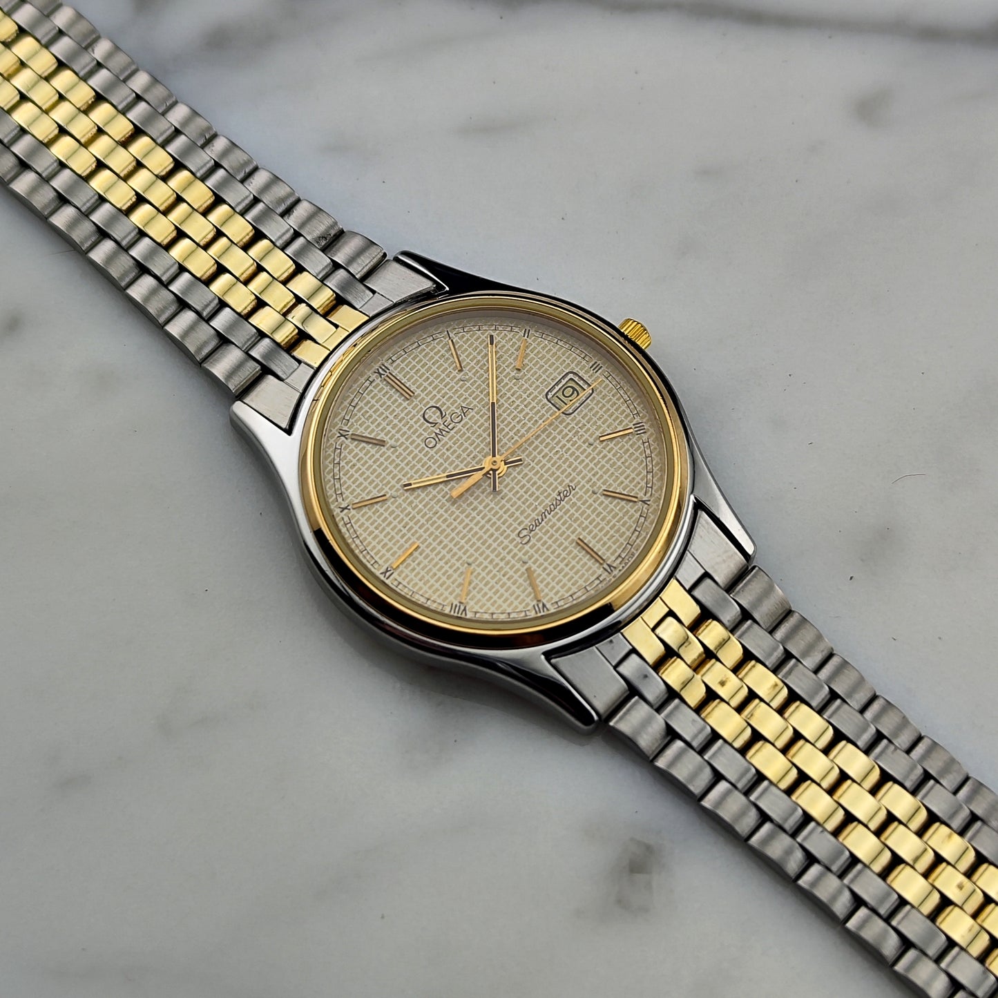 OMEGA Seamaster Quartz Special Comb Dial Two-Tone [REF. 196.0251]