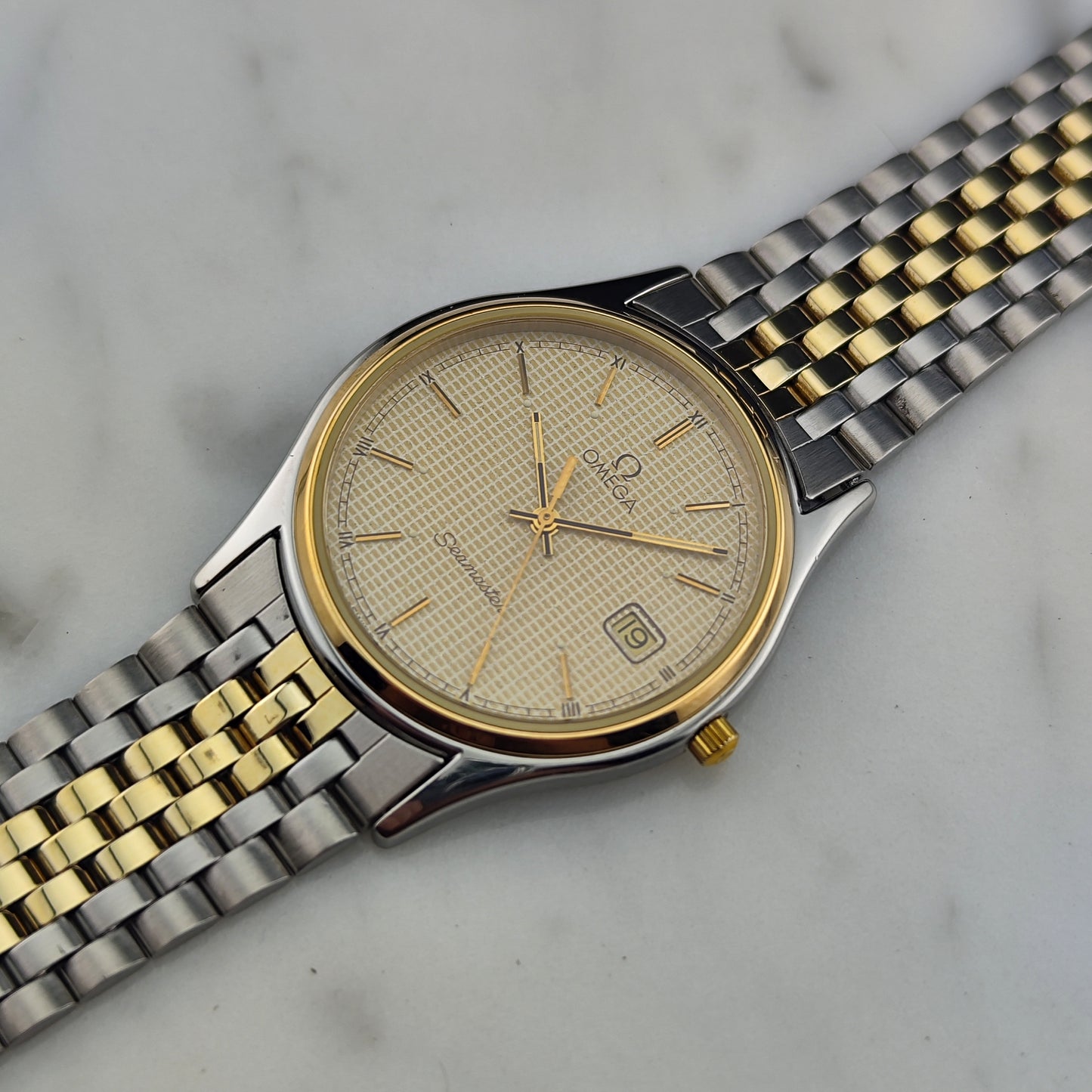 OMEGA Seamaster Quartz Special Comb Dial Two-Tone [REF. 196.0251]