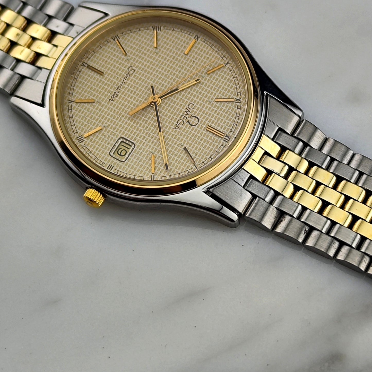 OMEGA Seamaster Quartz Special Comb Dial Two-Tone [REF. 196.0251]