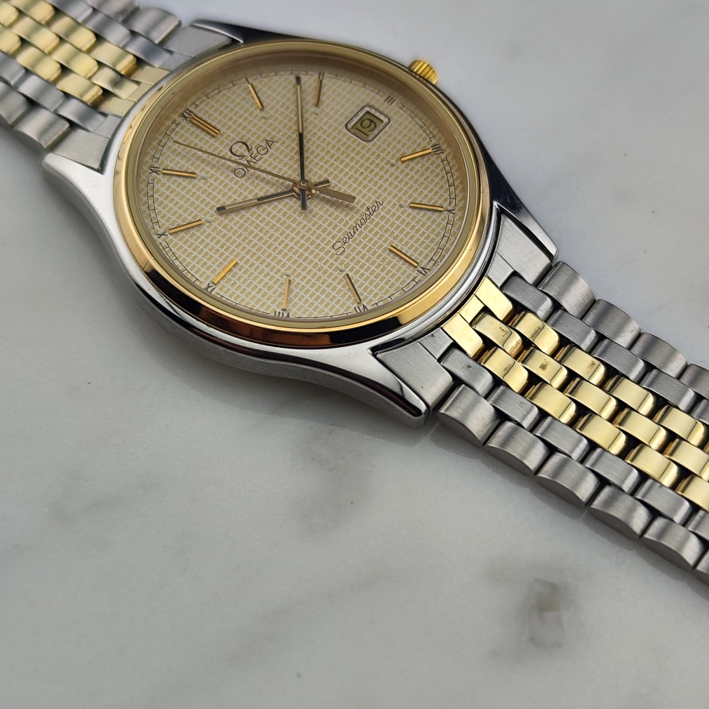 OMEGA Seamaster Quartz Special Comb Dial Two-Tone [REF. 196.0251]