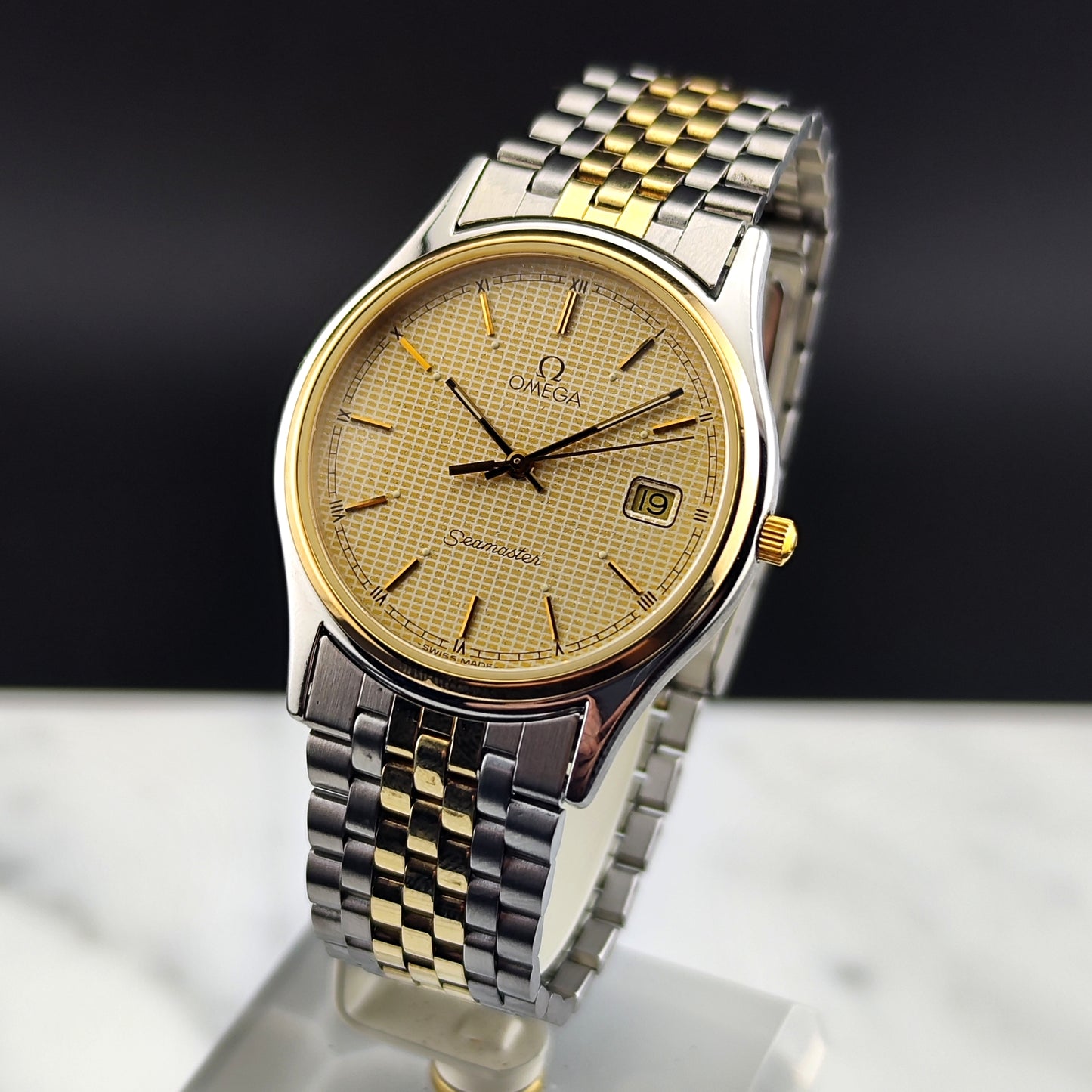 OMEGA Seamaster Quartz Special Comb Dial Two-Tone [REF. 196.0251]