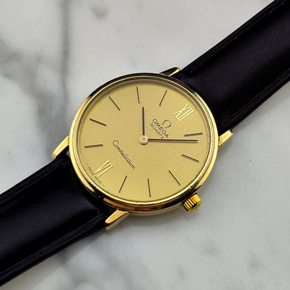 OMEGA Constellation Roman Dial Gold Quartz [REF. 191.032]