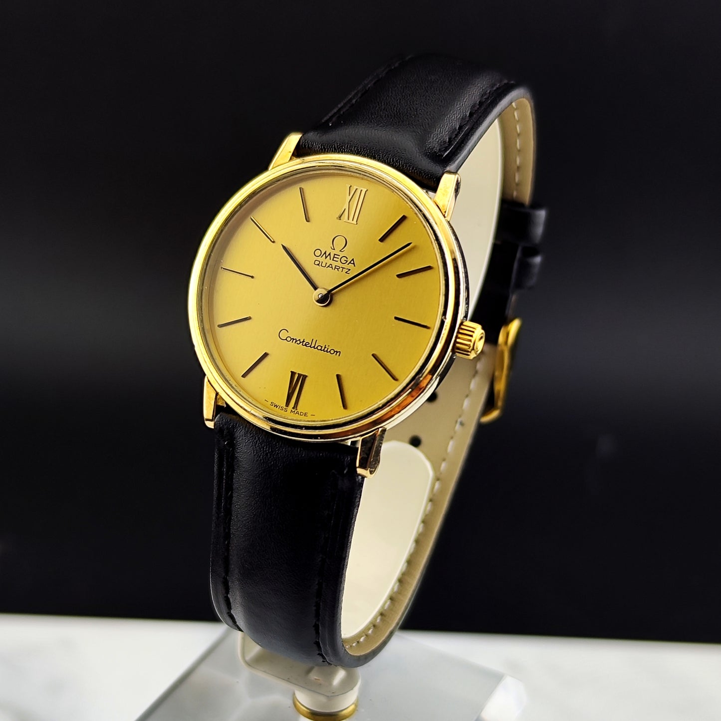 OMEGA Constellation Roman Dial Gold Quartz [REF. 191.032]