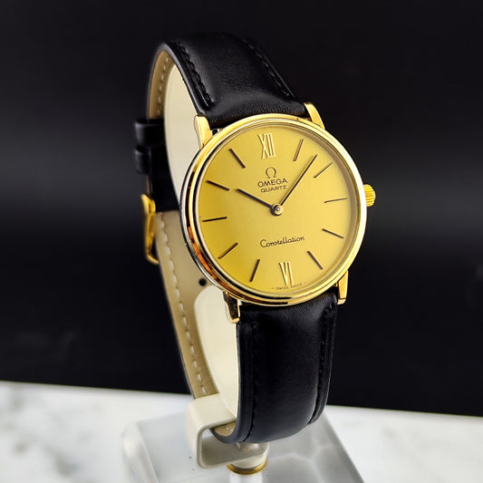 OMEGA Constellation Roman Dial Gold Quartz [REF. 191.032]