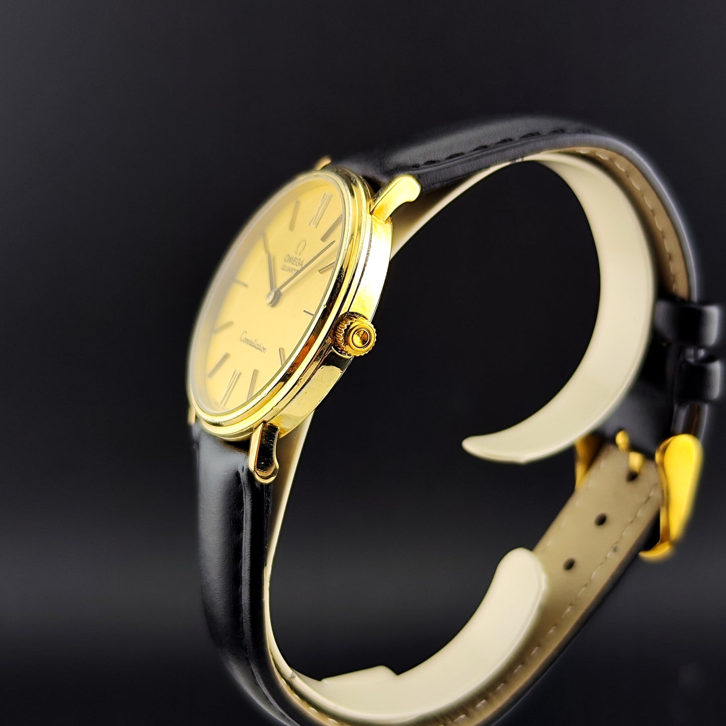 OMEGA Constellation Roman Dial Gold Quartz [REF. 191.032]