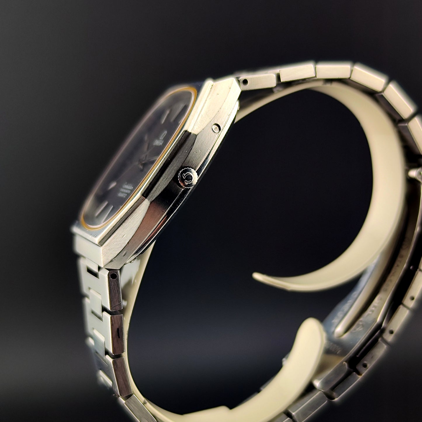 OMEGA Constellation Chronometer Quartz Black Dial Rare 1978 [REF. 198.0123]