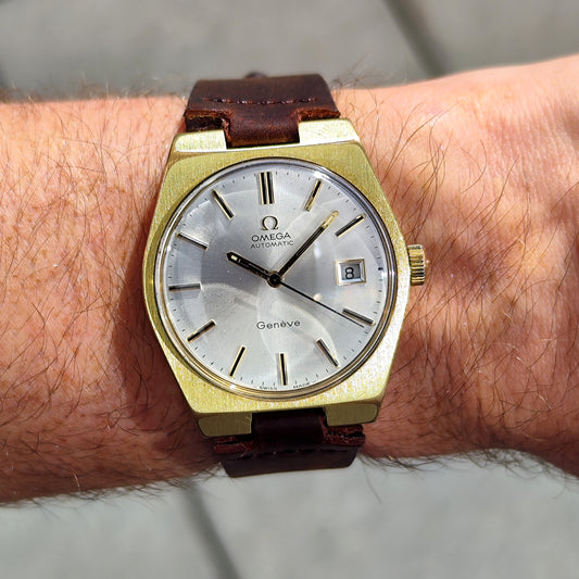 OMEGA Genéve Gold White Dial 1971 [REF. 166.099]