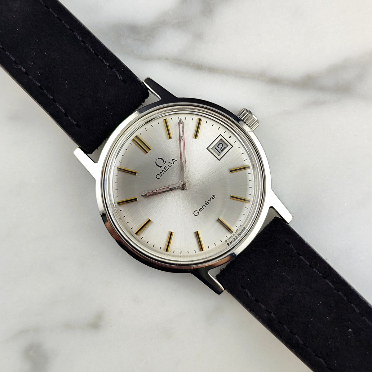 Omega Genéve Silver Dial Steel Date 1972 [REF. 136.0104]