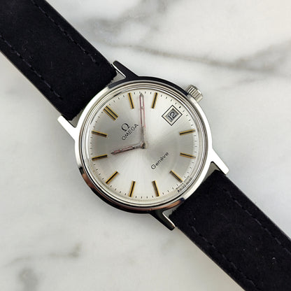 Omega Genéve Silver Dial Steel Date 1972 [REF. 136.0104]