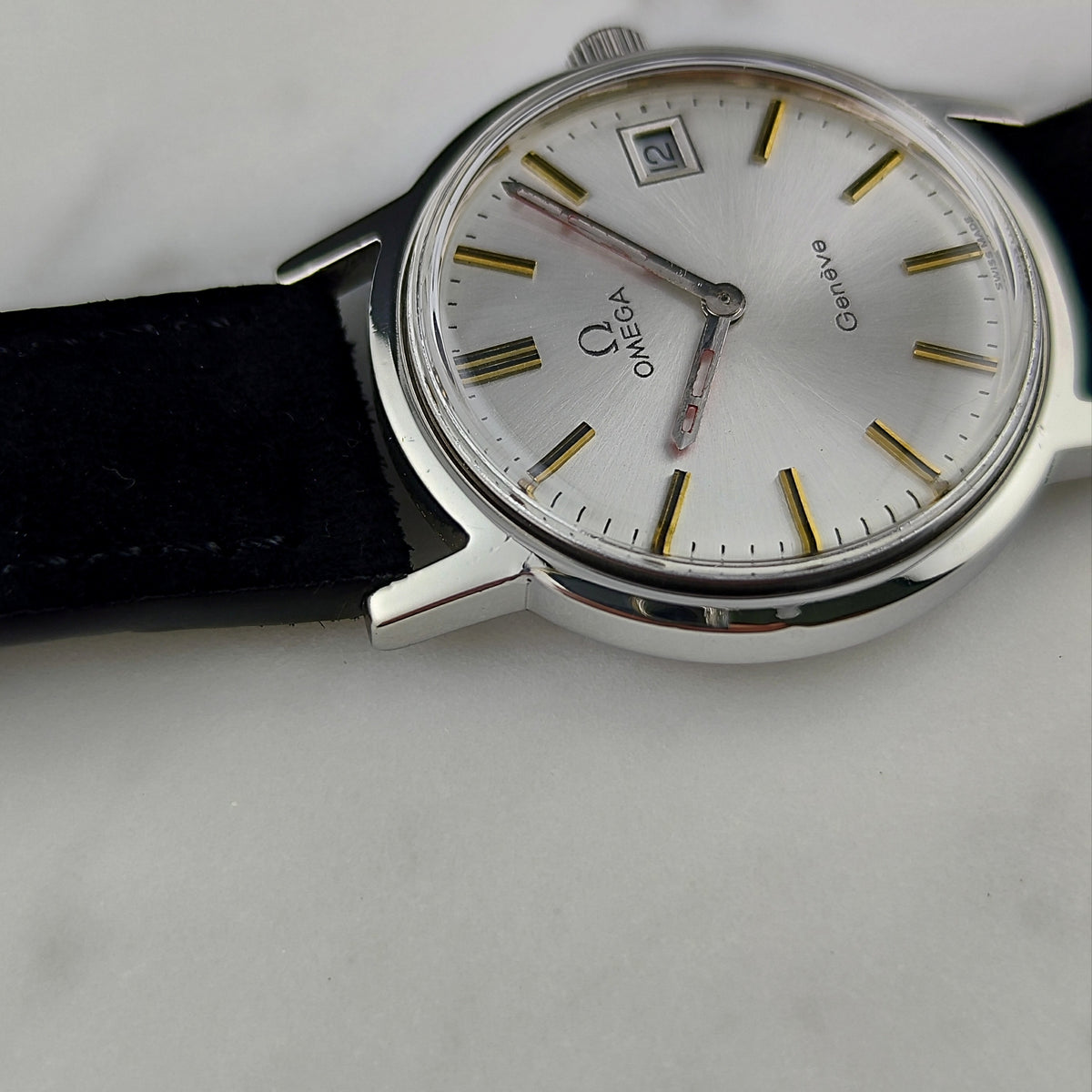 Omega Genéve Silver Dial Steel Date 1972 [REF. 136.0104]