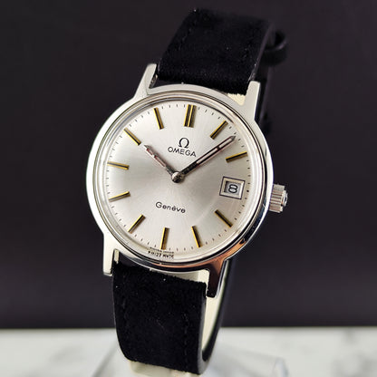 Omega Genéve Silver Dial Steel Date 1972 [REF. 136.0104]