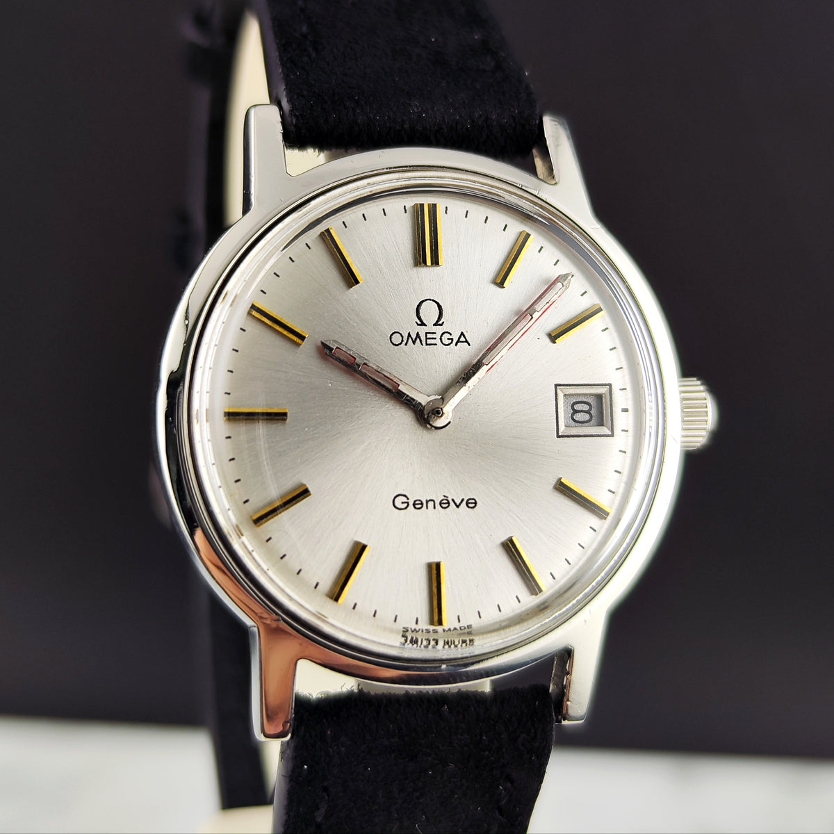 Omega Genéve Silver Dial Steel Date 1972 [REF. 136.0104]