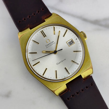 OMEGA Genéve Gold White Dial 1971 [REF. 166.099]