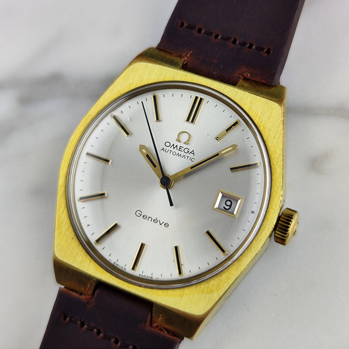 OMEGA Genéve Gold White Dial 1971 [REF. 166.099]