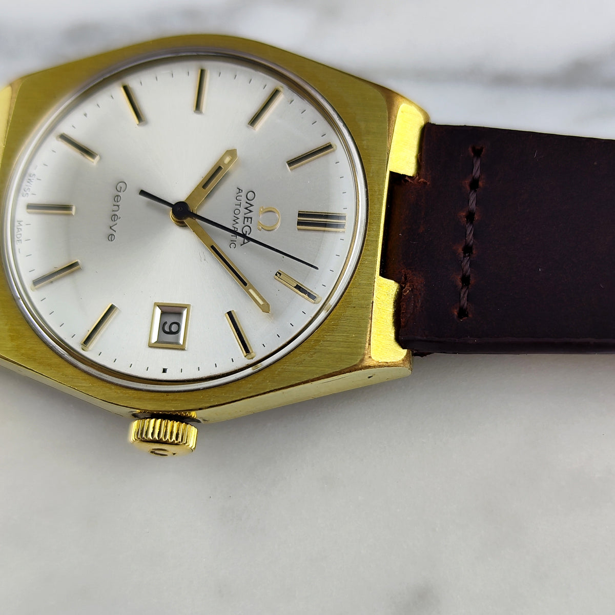 OMEGA Genéve Gold White Dial 1971 [REF. 166.099]