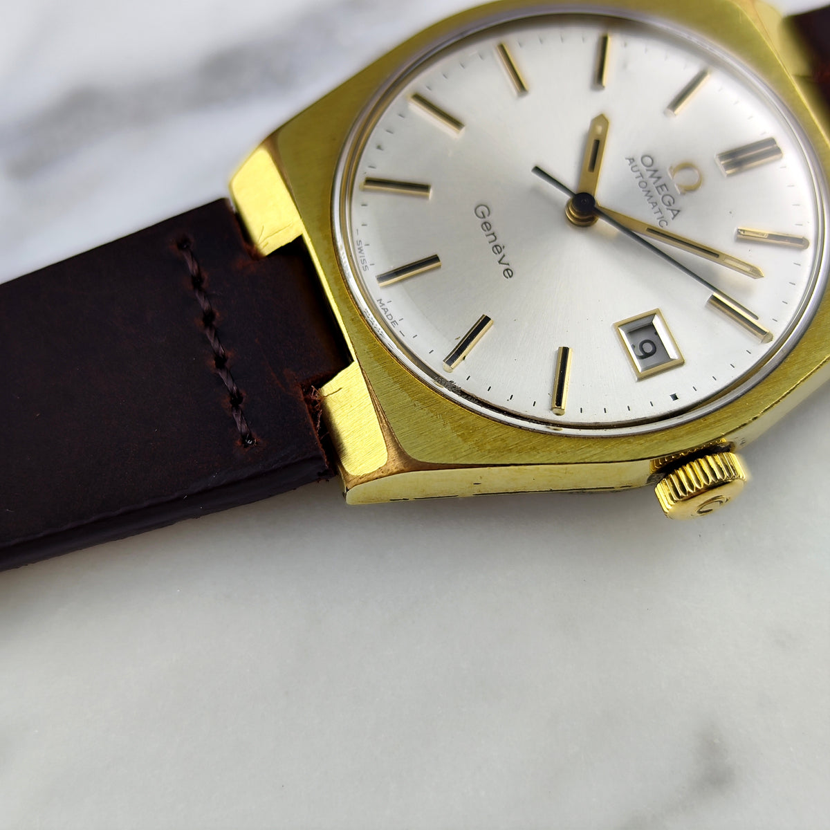 OMEGA Genéve Gold White Dial 1971 [REF. 166.099]