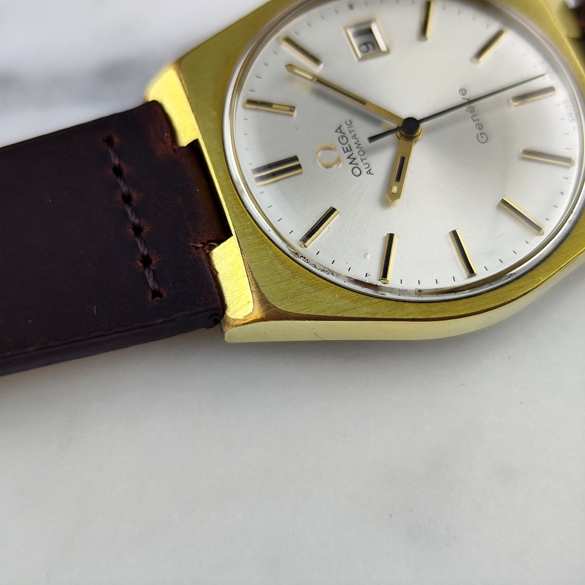 OMEGA Genéve Gold White Dial 1971 [REF. 166.099]