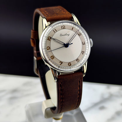 BREITLING Genéve White Dial Serviced 12/2025 [REF. 2907]