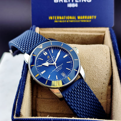 BREITLING Superocean Heritage Blue B20 42 2021 Box and Papers [REF. AB2010]
