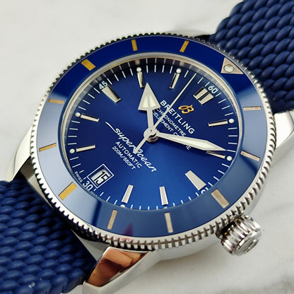 BREITLING Superocean Heritage Blue B20 42 2021 Box and Papers [REF. AB2010]